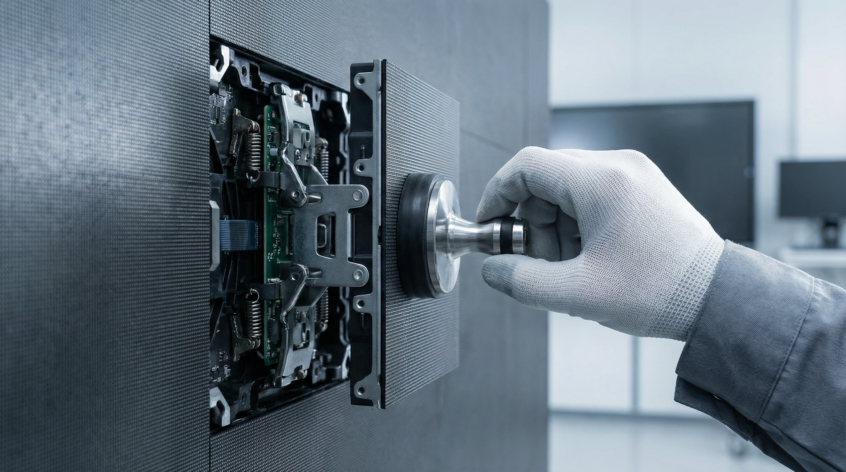 LED Front Maintenance Demonstration